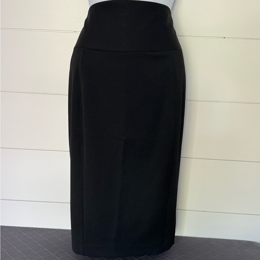 Express Classic Black Midi Skirt, Women’s 2